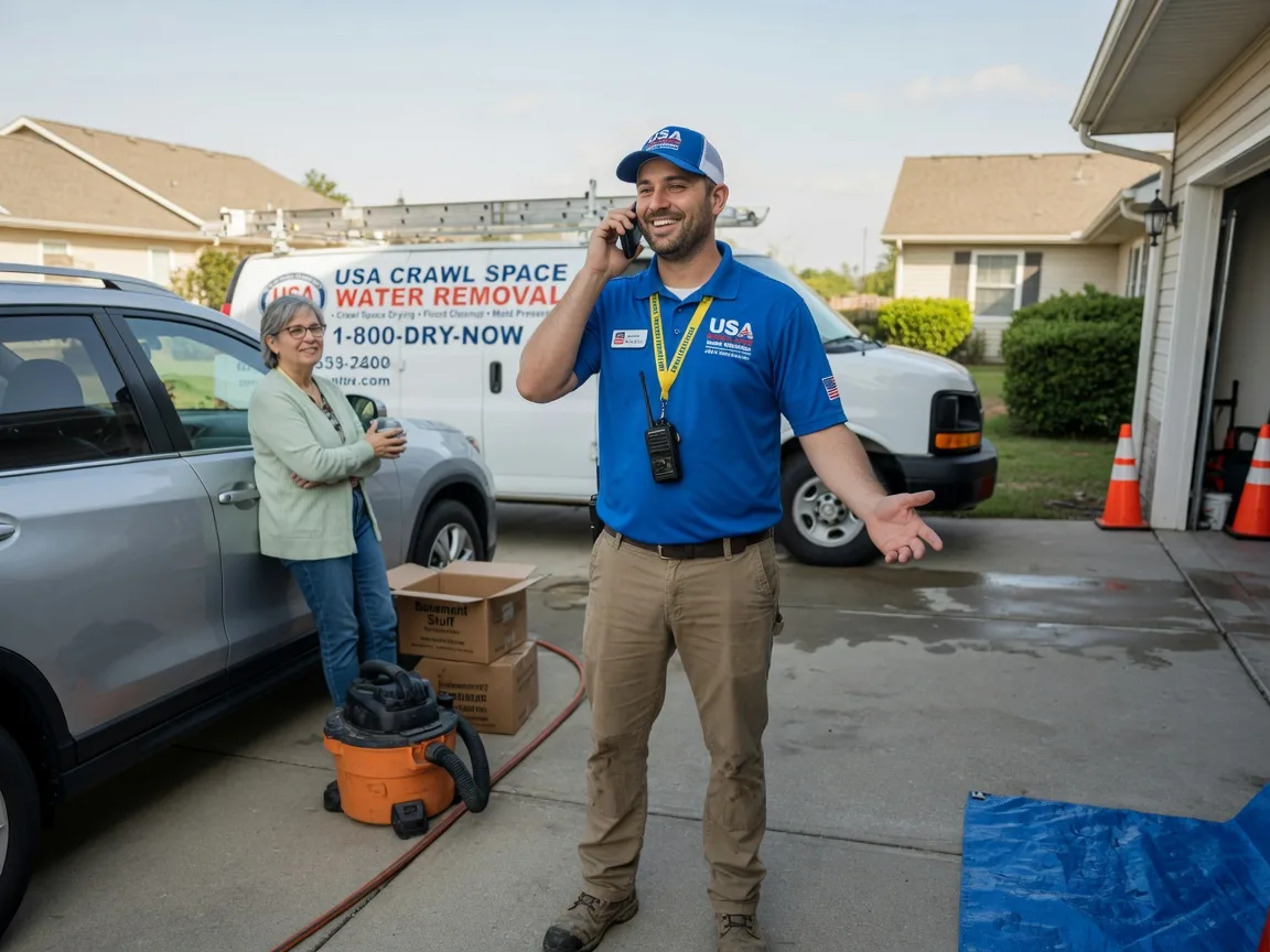 Crawl Space Water Removal Bunn, NC FAQs